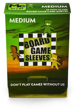 Arcane Tinmen Board Game Sleeves: Medium – Non Glare 59x63mm 50 pieces