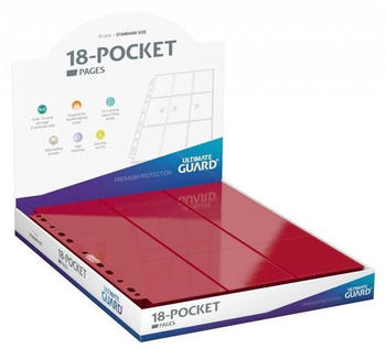 Ultimate Guard 18-Pocket Side-Loading Supreme Pages red (50)