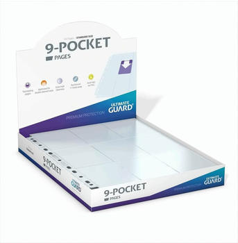 Ultimate Guard 9-Pocket Pages Standard Clear (100 pcs.)