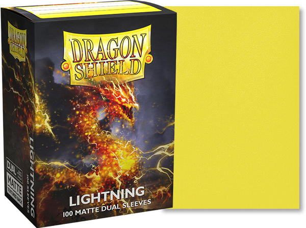 Dragon Shield Dragon Shield Dual Matte Sleeves (100 Sleeves) - Lightning