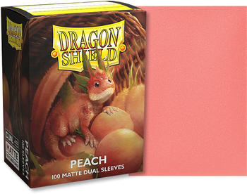 Dragon Shield Dragon Shield Dual Matte Sleeves (100 Sleeves) - Peach