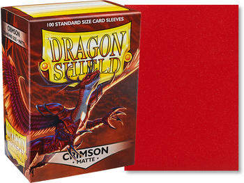 Dragon Shield Dragon Shield Standard Sleeves Matte (100 Sleeves) - Crimson