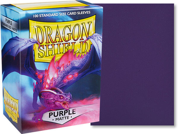 Dragon Shield Dragon Shield Standard Sleeves Matte (100 Sleeves) - Purple