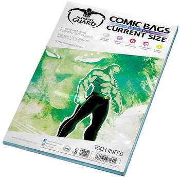 Ultimate Guard Comic Bags wiederverschließbar Current Size 100 Stück