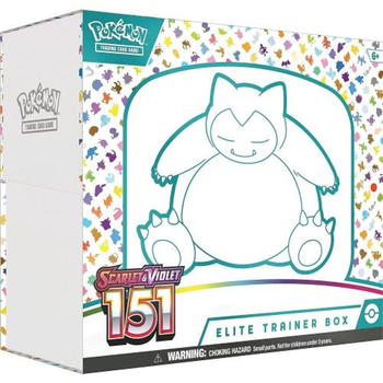 Pokémon Karmesin & Purpur - 151 Top-Trainer-Box (EN)