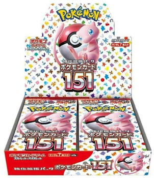 Pok&eacute;mon Karmesin & Purpur - 151 20er Booster Box Display (Japanisch)