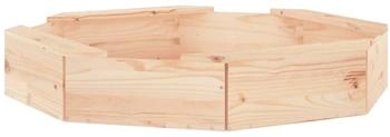 vidaXL Sandkasten mit Sitzen Achteck Massivholz Kiefer (825009)
