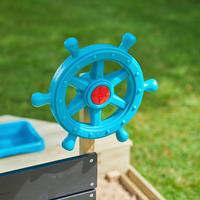 TP Toys TP619, TP Toys Holz Sandkasten Schiff Ahoy | Natur | 180x92x118 cm...