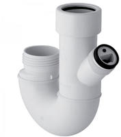 Geberit 252053111, Geberit Doppelkammergeruchsverschluss f&uuml;r Ger&auml;teanschluss