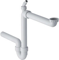 Geberit 152819111, Geberit Rohrbogengeruchsverschluss f&uuml;r ein Sp&uuml;lbecken Abgang