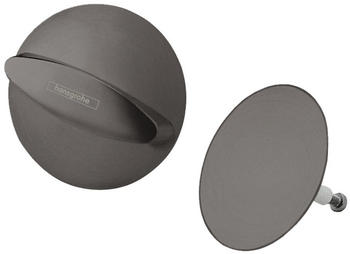 Hansgrohe Ab- und Überlaufgarnitur Flexaplus F-Set Griff und Stopfen brushed black chrome (58185340)
