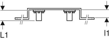 Geberit FlowFit Anschlusswinkel 90Gr (619641001)