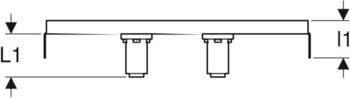 Geberit FlowFit Anschlusswinkel 90Gr (619671001)