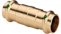 Viega - Schiebemuffe Mit Sc Sanpress 2215.5 In 54mm Rotguss, 216153