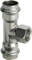 Sanpress Inox Tee 54mm x 1/2" x 54mm stainless steel