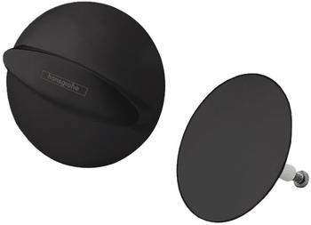 Hansgrohe Ab- und &Uuml;berlaufgarnitur Flexaplus F-Set Griff und Stopfen mattschwarz (58185670)