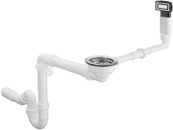 Hansgrohe Manuelle Ab- und Überlaufgarnitur 660 D14-10 edelstahl optic (43921800)
