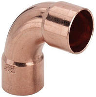 Viega 100018 Bogen 90 Grad Modell 95002A I/I, Kupfer, 15 mm - 10 St&uuml;ck