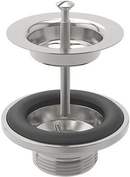Geberit Ablaufventil f&uuml;r Waschbecken Edelstahl (241503001)
