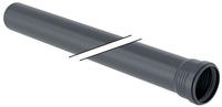 Geberit - Silent-pro Rohr Mit Muffe Au&szlig;endurchmesser 90mm, L&auml;nge 100cm