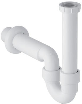 Geberit Rohrbogengeruchsverschluss für Spülbecken Abgang horizontal Ø 50mm weiß-alpin (152741111)