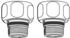 GROHE Rückflussverhinderer 2 Stück chrom (47189000)