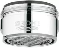 13955000 Spar-laminarstrahlregler M24x1 Ag - Verchromt - 8,3 L/min Bei 3 Bar - Grohe