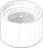 Dornbracht Luftsprudler Ersatzteil M22x1 IG chrom (90230102400-00)