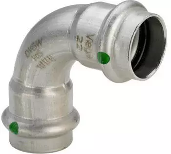 Viega Bogen 90 Grad mit SC Sanpress Inox (435691)