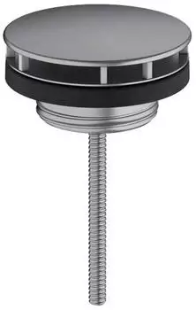 Hansgrohe Ablaufgarnitur f&uuml;r Waschbecken brushed black chrome (50001340)