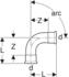 Geberit Mapress Kupfer Bogen 90Gr Gas d28 (34503)