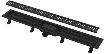 Alca Alcadrain Duschrinne Simple 75 cm Kunststoff mattschwarz (APZ10BLACK-750M)