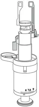 Mepa Ablaufventil f&uuml;r UP-Sp&uuml;lkasten Sanicontrol A21 (590705)