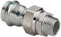 sanpress inox adapter union 15 x 1/2"