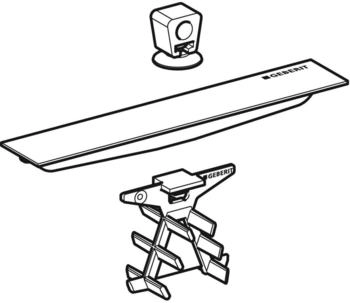 Geberit Abdeckung CleanLine20 Duschrinne (243127001)