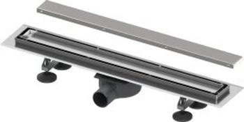 Tece Linus Duschrinnenset 800 mm flach mit Abdeckung (15103080)