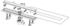 Tece Linus Duschrinnenset 800 mm flach mit Abdeckung (15103080)
