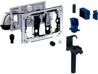 Geberit Modul 115051BZ2 anthrazitgrau, mit manueller Ausl&ouml;sung und Einschub