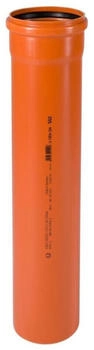 Ostendorf KG-Rohr SN 4 Coex DN/OD 110 x 3,2 mm 500 mm mit Muffe (220000)