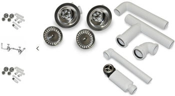 Villeroy & Boch Ablaufgarnitur 300x300mm mit Handbetätigung (82230061)