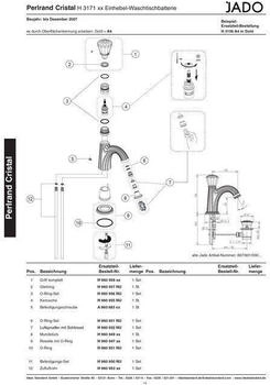 Ideal Standard Jado Strahlregler mit Schlüssel (H960952NU)
