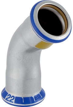 Geberit Mapress Edelstahl Bogen 45Gr d54 (34195)