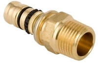 Geberit Mepla &Uuml;bergangs-Nippel 16 x 1/2" AG &Uuml;bergang Pressfitting