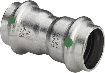 Viega Sanpress Inox Muffe 42mm Stahl nichtrostend SC-Contur (436209)