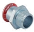 Geberit Mapress C-Stahl Ü-Nippel 42mm x 1 1/2 Zoll (21710)