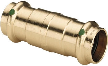 Viega Sanpress Schiebemuffe 35 mm Rotguss oder Siliziumbronze SC-Contur (124335)