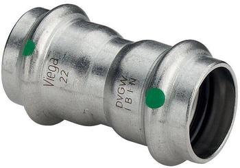 Viega Sanpress Inox Muffe 54mm Stahl nichtrostend SC-Contur (436216)
