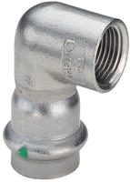 Viega Italia Srl - Viega Sanpress Inox Winkel 436995 18mmxrp 1/2, 90grad, Stahl