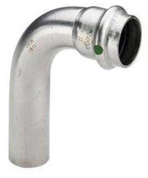 Viega Sanpress Bogen Inox 2316.1 22 mm 90&deg; Stahl nichtrostend SC-Contur (435721)
