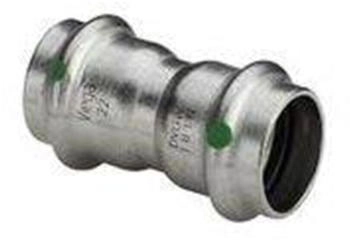 Viega Sanpress Inox Muffe 22mm Stahl nichtrostend SC-Contur (436179)